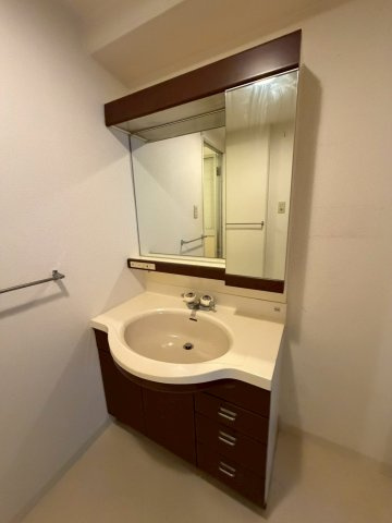 ミストラル芦屋東山の洗面所