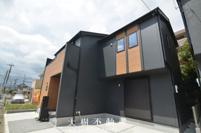 【外観】 | 座間市座間1丁目　新築戸建て　全3棟【仲介手数料無料】 | 建物完成しました！！内見可能です♪