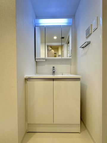 Alivis浪速東SoL TERRACEの洗面所
