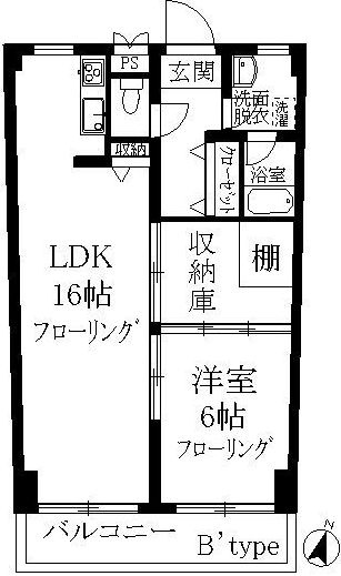 ANNEX住乃江の間取り