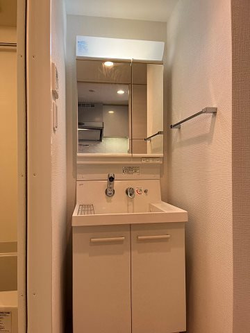 サムティ東難波ECLATの洗面所