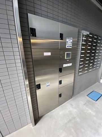 サムティ東難波ECLATの外観|便利な宅配ボックス完備♪