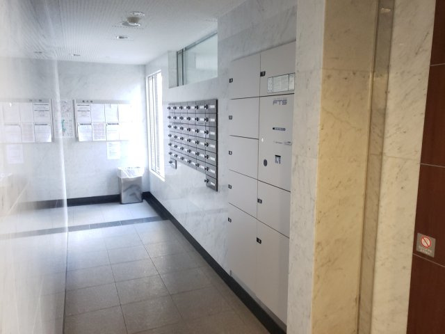 グランカーサ新小岩のロビー
