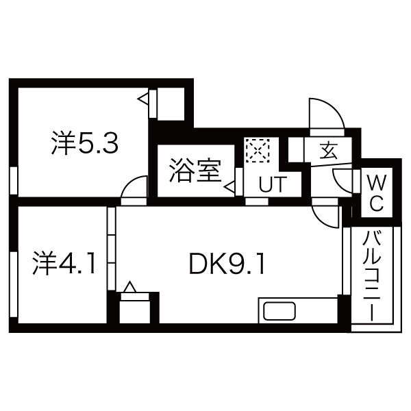 FaseciaCygnusの間取り|FaseciaCygnus　間取
