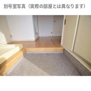 ファミール若宮の玄関