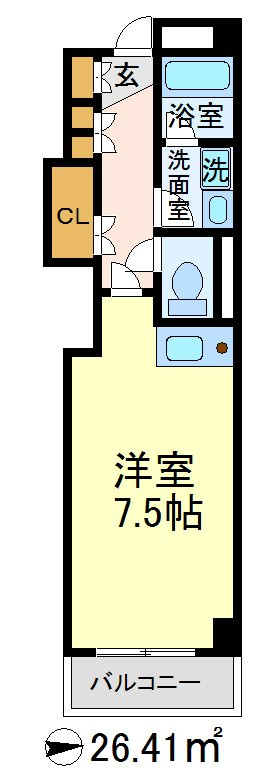 ユーコート赤堤の間取り