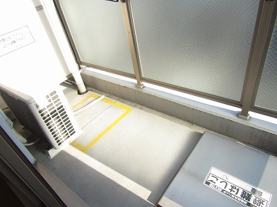 ブロッサム茨木のバルコニー