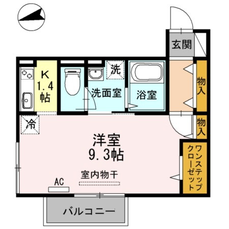 エテルノの間取り