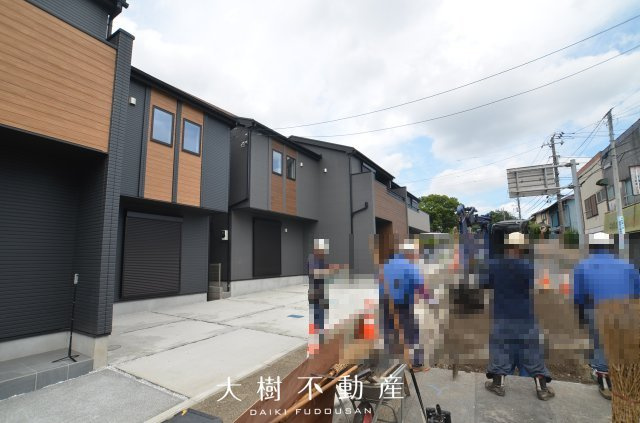 【前面道路含む現地写真】 | 座間市座間1丁目　新築戸建て　全3棟【仲介手数料無料】