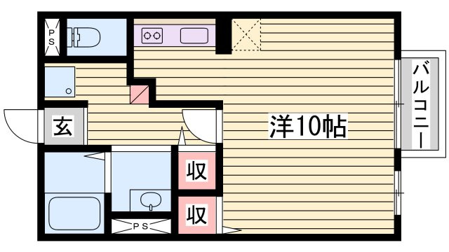 サルドセジュールの間取り