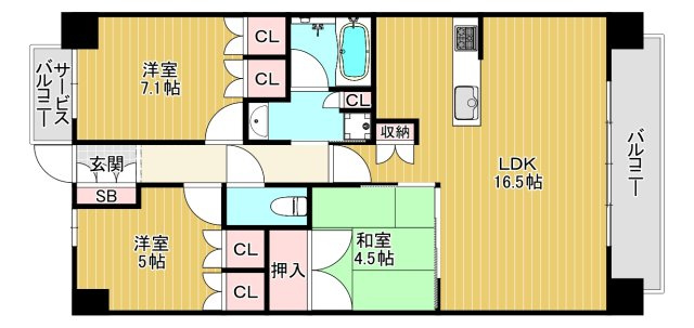 【間取り】