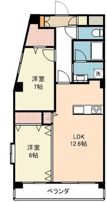 ノイエスレーベン本郷の間取り