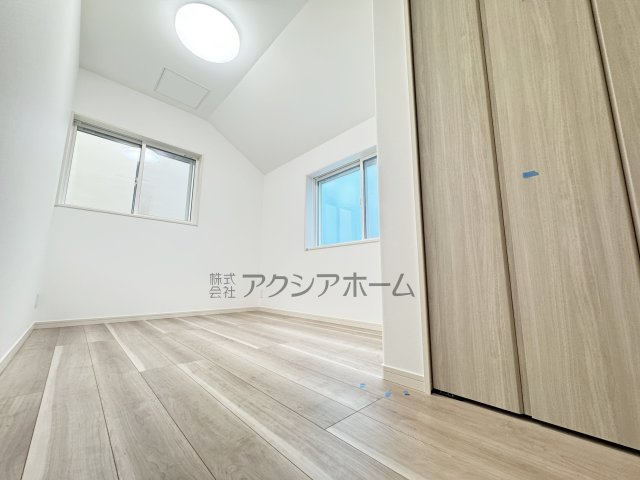 所沢市北秋津・全4棟　新築一戸建　1号棟　～全館空調搭載～の洋室|洋室　4.8帖