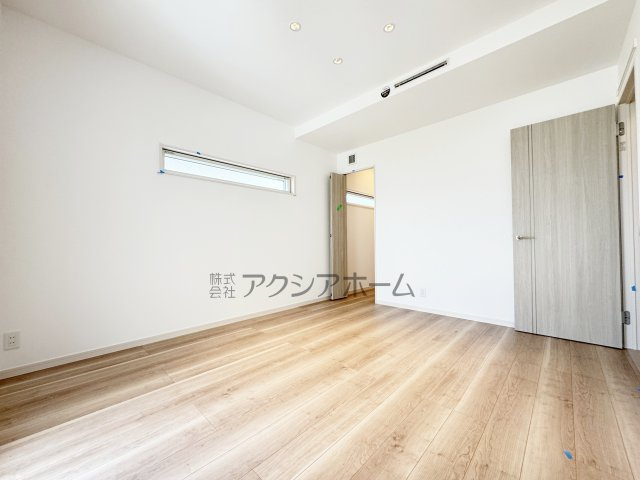 所沢市北秋津・全4棟　新築一戸建　1号棟　～全館空調搭載～の寝室|洋室　7.0帖