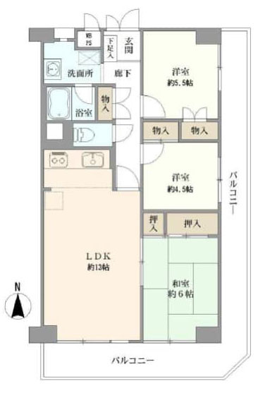 府中市片町１丁目の中古マンション