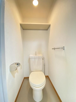 【トイレ】 | ツカサビル | 落ち着いた色調のトイレです