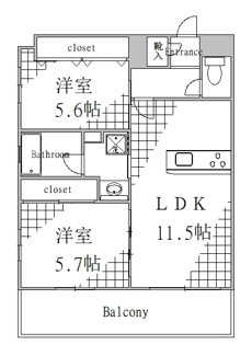 【間取り】 | フロントコート両国