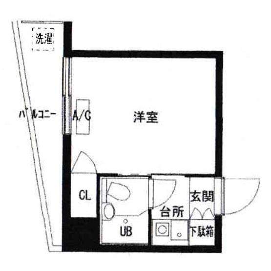 【間取り】 | ハイツベルグ上池台