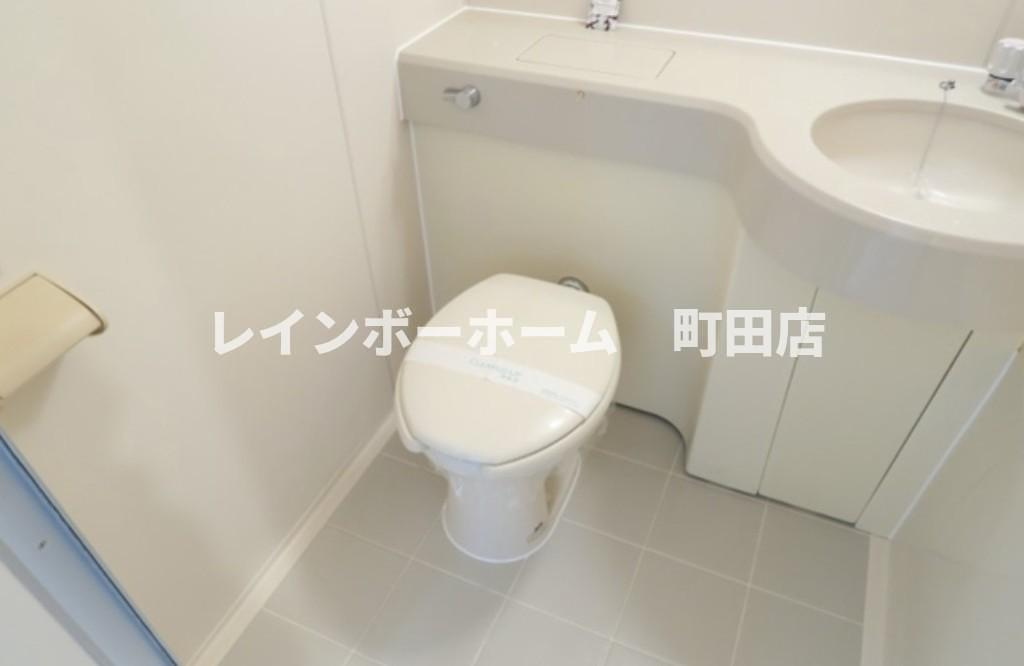 ドミトリー原町田※初期費用分割後払いサービス利用可能物件のトイレ
