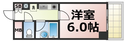【間取り】 | ラ・フェリオ新深江　仲介手数料無料