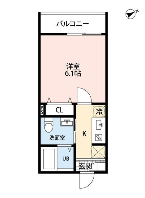 Ｈａｌｅ　Ｍｏａｎａ　一橋学園の間取り