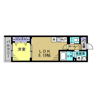 【間取り】 | アウリイ大久保 | 間取りです。