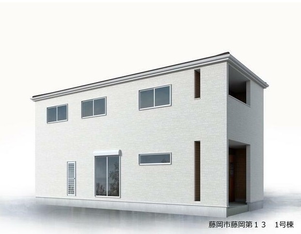 藤岡市藤岡第13（全1棟）1号棟の外観パース|外観パースです