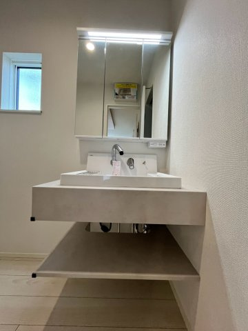 入間市東藤沢6丁目　第1期　新築戸建　リナージュの独立洗面台