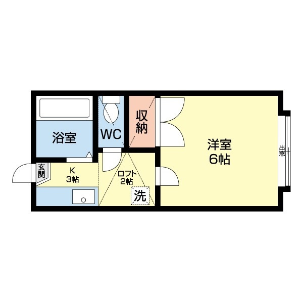 トピア仁井田の間取り