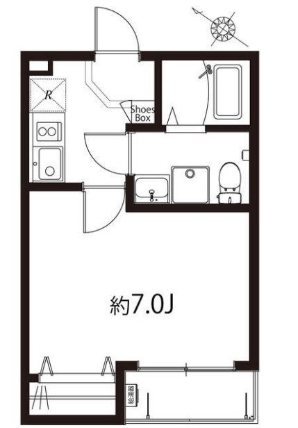 モダンライト北柏　特典：仲介手数料が無料です!!の間取り