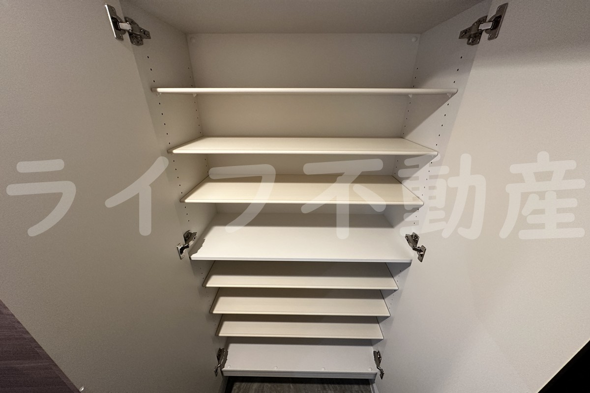 S-RESIDENCE布施aventraの収納|便利な収納スペースです