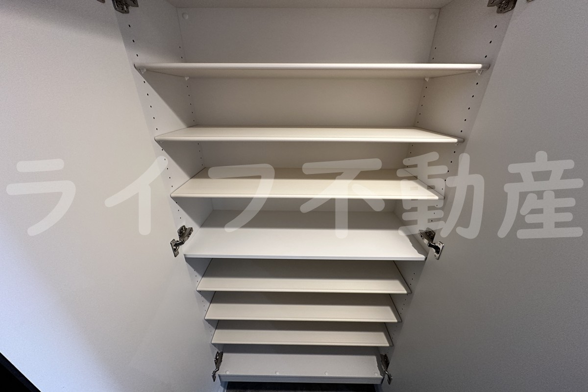 S-RESIDENCE布施aventraの収納|小物を収納するのに便利です