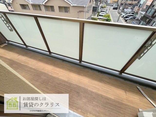 グレイス桂のバルコニー