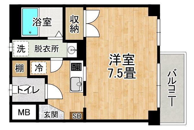 金町ヒルズA の間取り