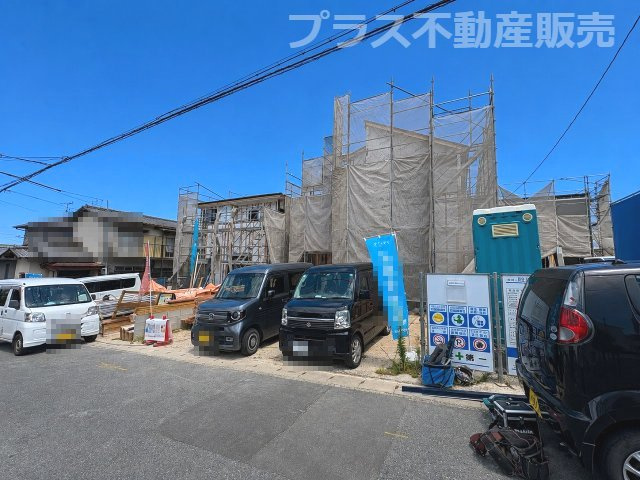 【外観】 | 福岡市南区老司3丁目6期　2号棟（全2棟）【仲介手数料無料・0円】 | 建築中の物件は、お近くのモデルハウスも一緒にご覧頂けます。
