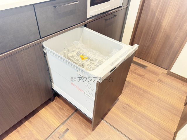 所沢市北秋津・全4棟　新築一戸建　3号棟　～全館空調搭載～のキッチン|便利な食洗機付き♪