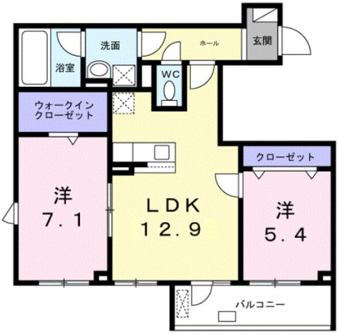 メイガーデンの間取り