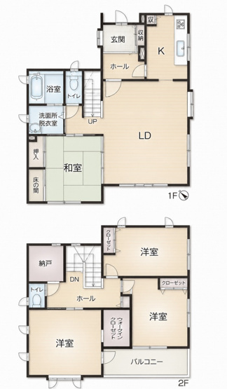 【間取り】 | 戸建 町田市真光寺２丁目 | 間取りです