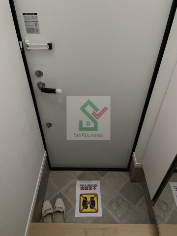 グランクレオの玄関