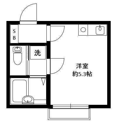 横浜市神奈川区幸ケ谷のアパート