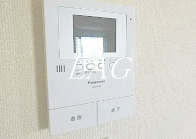 【セキュリティ】 | 池田マンション | モニター付きインターホンです。
