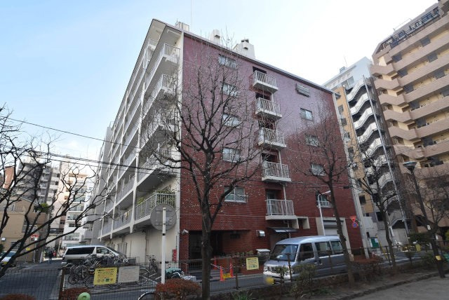 【現況写真】 | ハイコーポ松が谷 | 外観と前面道路
