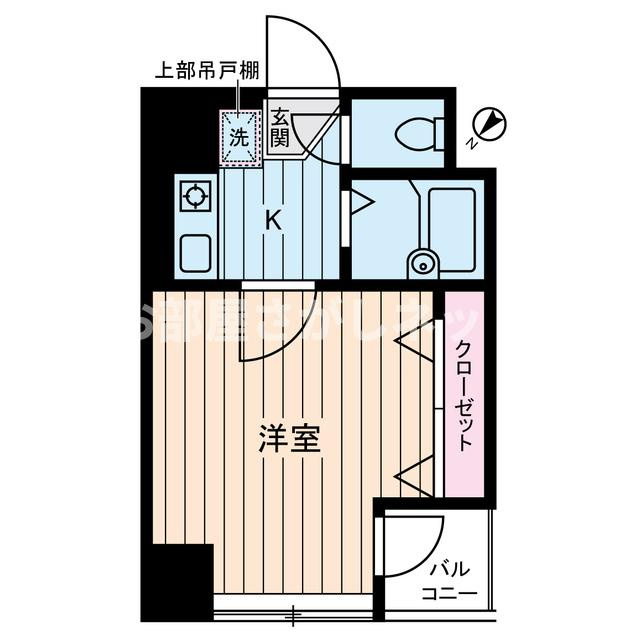 アベニール曙橋の間取り