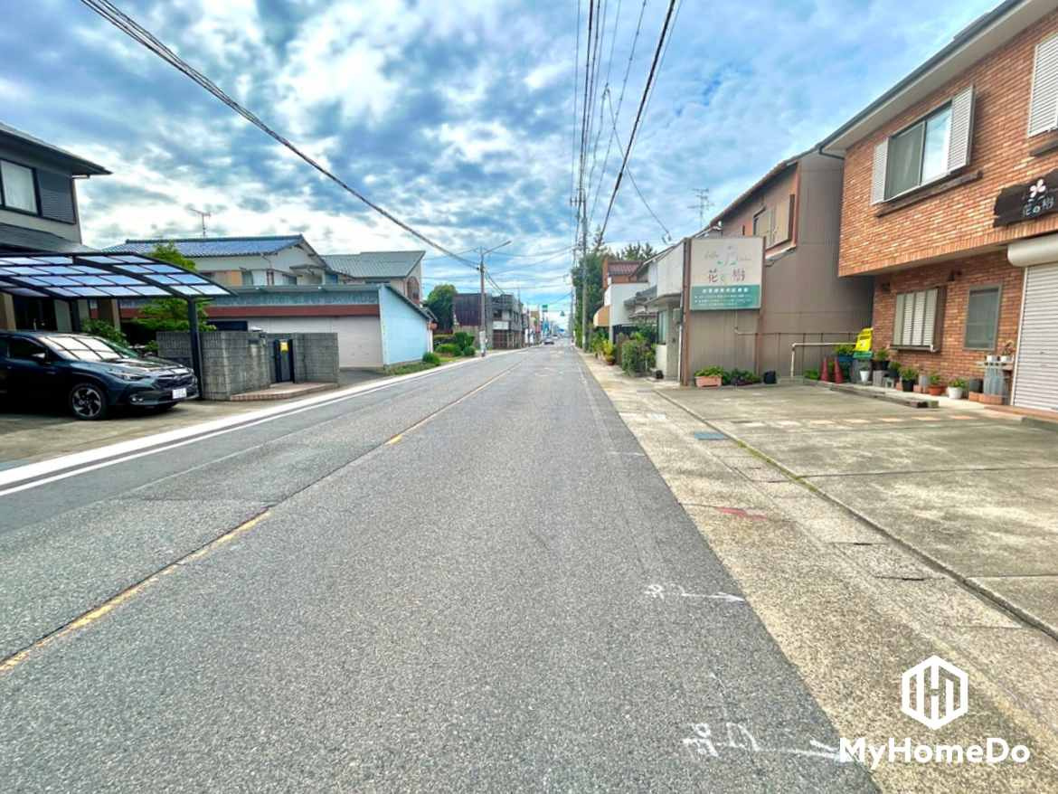 北区東味鋺　第4の前面道路含む現地写真