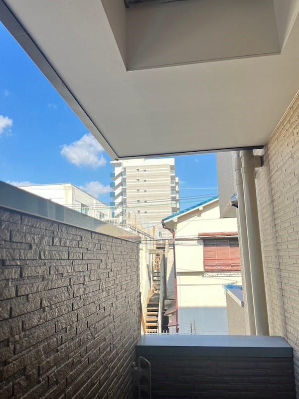 尼崎市武庫川町４丁目のアパートの展望
