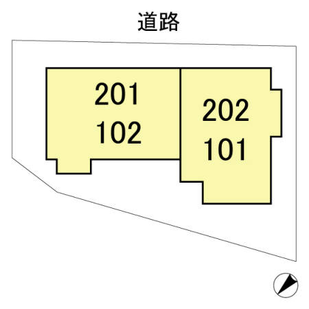 ベルシティ四谷の区画図