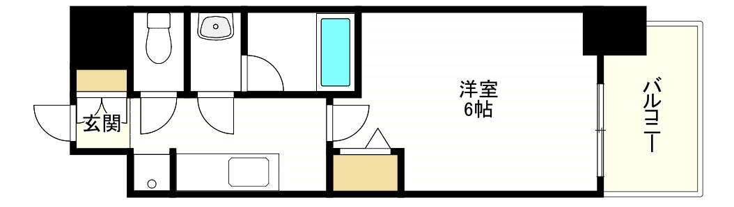 フォーリアライズ難波リアンの間取り