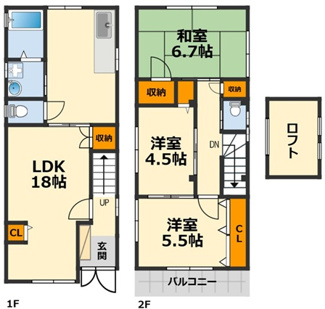 【間取り】 | リニューアル戸建