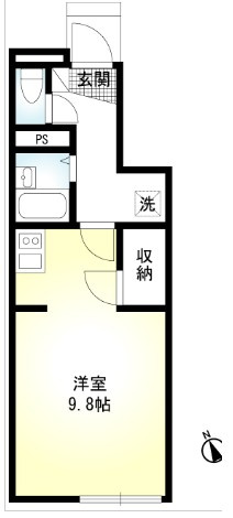 エスタシオン大成の間取り