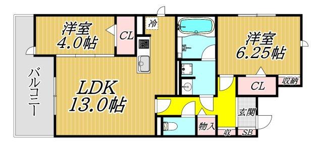 Meduseld 南棟の間取り